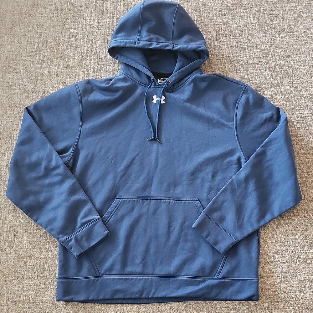 Under Armour Navy Pullover Hoodie Size L Large